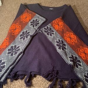 Oversized Poncho Sweater